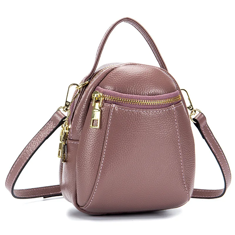

Boshikang Genuine Leather Women Mini Bag Real Cowskin Clutch Bag For Female Style Fashion Trend Women Handbag Messenger Bag
