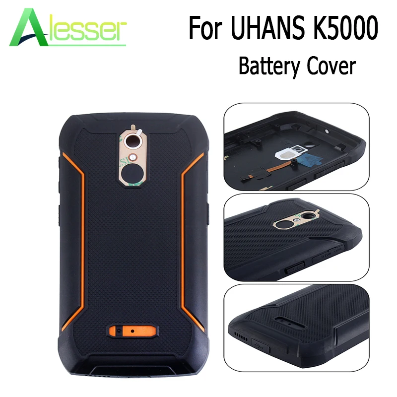 

Alesser For UHANS K5000 Battery Case Cover with Radiating Film Replacement Ultra Slim Protective 5.0'' For UHANS K5000 Phone