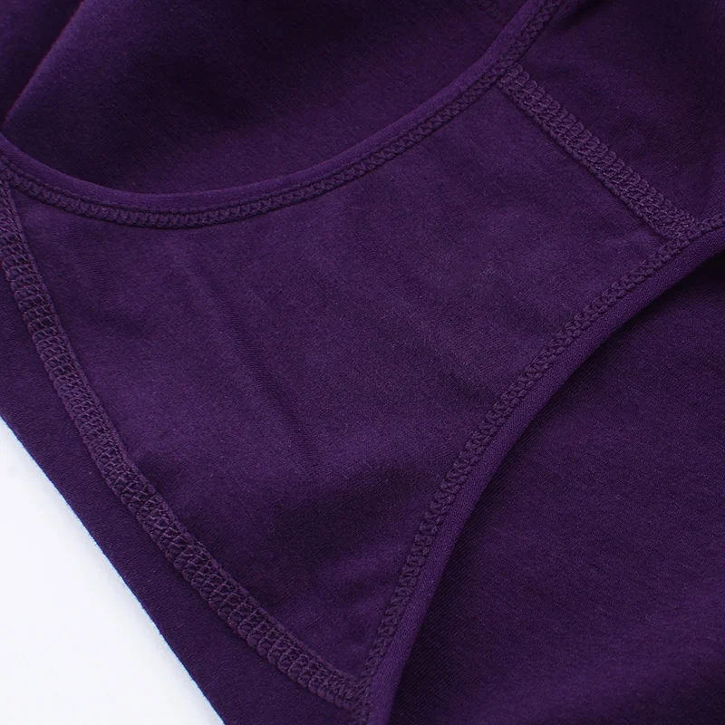 3 Pieces/Pack High Waist Panties Women Underwear Slim Waist Cotton Large Size Female Briefs Seamless Breathable Health Lingerie
