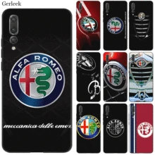 Desxz Cell Phone Case Silicone Alfa Romeo Logo For Huawei P Smart P8 P9 P10 P30 P20 Lite Pro Mini Cover