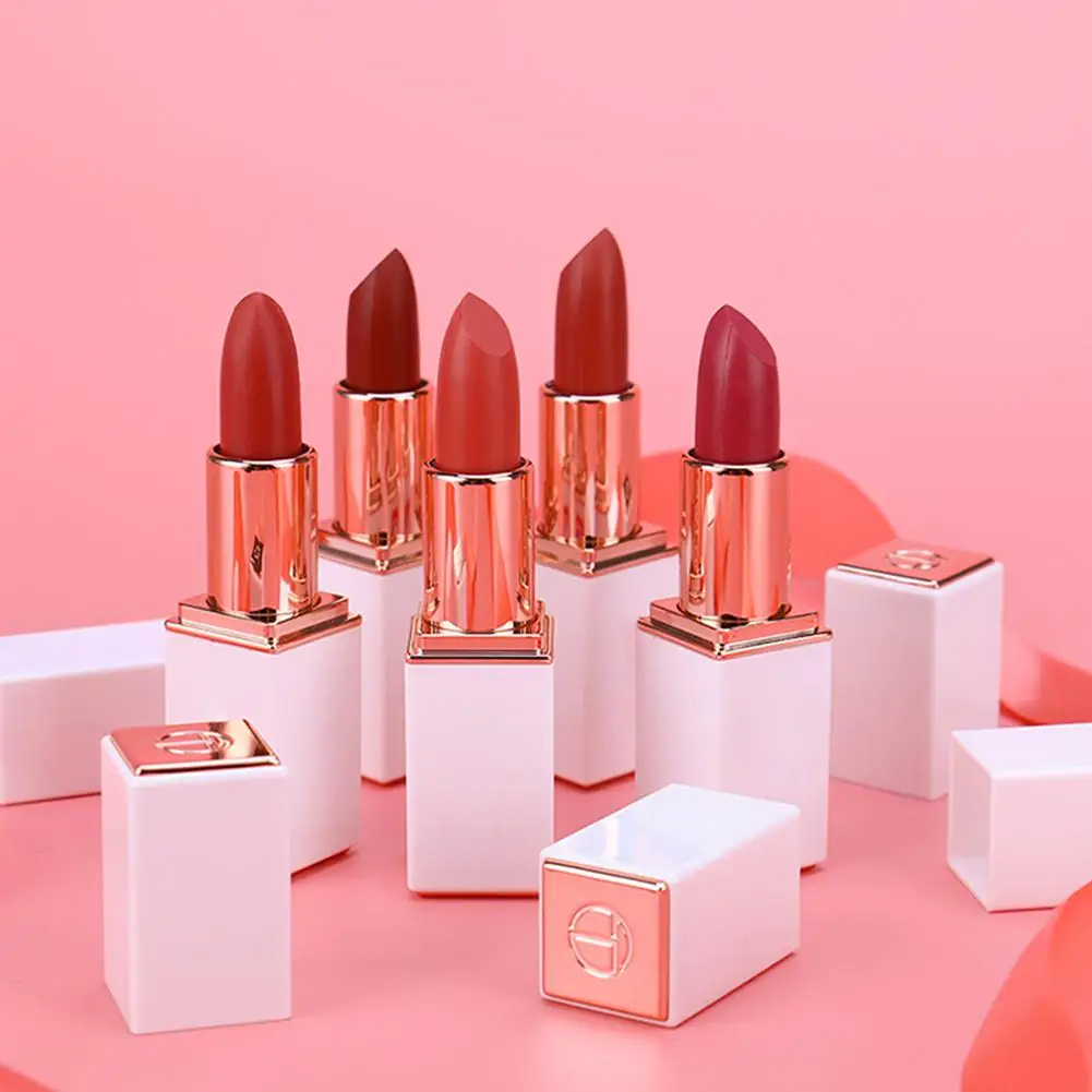 

O.TWO.O Brand 2019 New 12 Colors Lipstick Moisturizer Long Lasting Makeup Waterproof Easy To Wear Long-lasting Lip Cosmetic