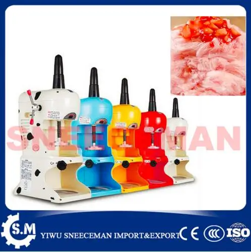 

Commercial tea shop Sand ice Machine Fully automatic Snow Cone ice shaver crusher maker Machine
