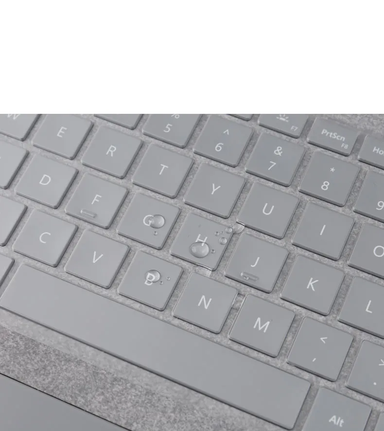 Моющаяся прозрачная клавиатура из ТПУ чехол для microsoft Surface Book 13,5 ''Клавиатура ноутбука водонепроницаемый чехол пленка для поверхностной книги
