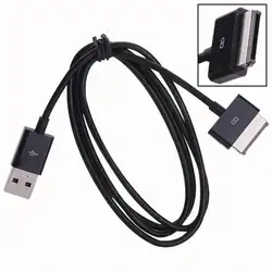 Ycdc поле черный 1 м USB синхронизации данных Зарядное устройство кабель для Asus Eee Pad Transformer TF300 TF201 3.3ft Прямая доставка