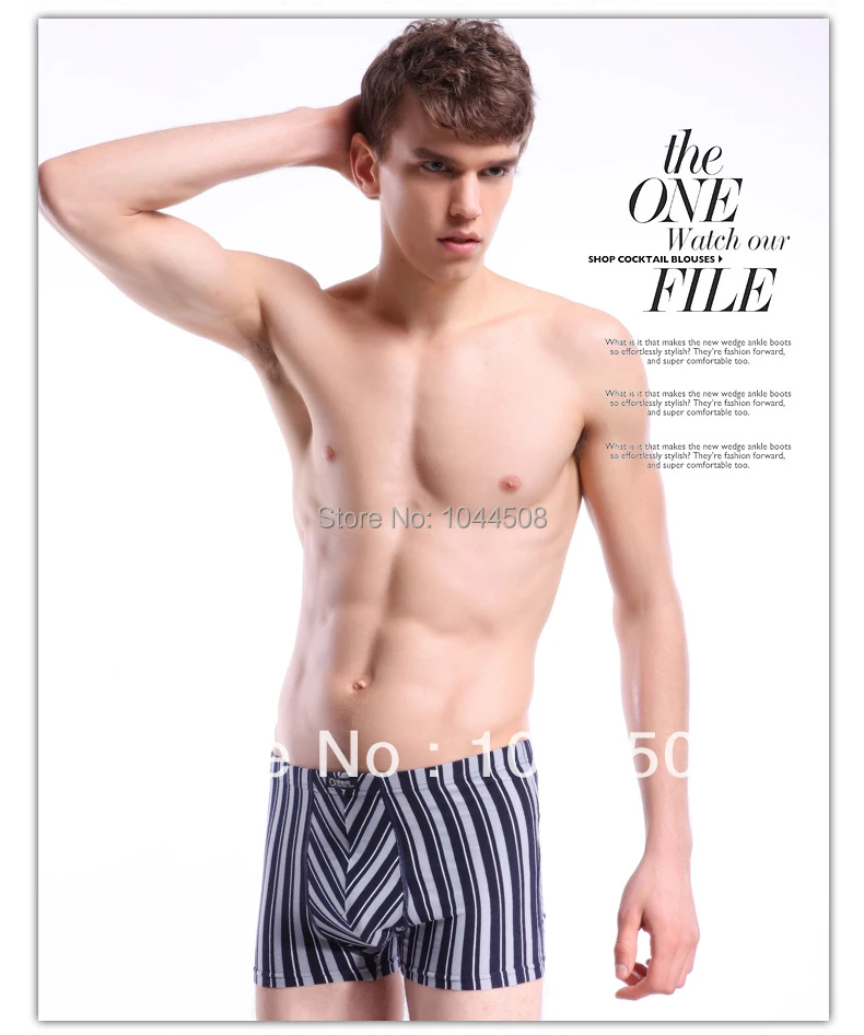 Free shipping Men's zebra sexy men boxers, underwear, pants 2pieces