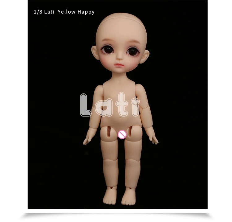 Новое поступление лати желтый счастливый 1/8 BJD SD YoSD кукла высокое качество милые игрушки для девочек шарнирная кукла