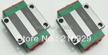 

100% NEW Original HIWIN Linear guideway flange block 2pcs HGW15CC
