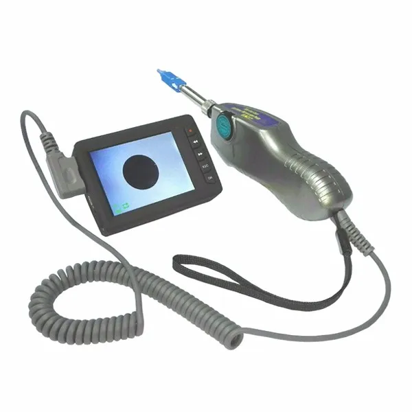 

Fiber Optic Inspection Tool 2.7 inch video display small and portable fiber end face inspection probe