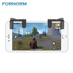 FORNORM мобильного телефона съемки игры огонь Кнопка Aim клавиши L1 R1 сотовый телефон игры шутер контроллер для IOS Android джойстик