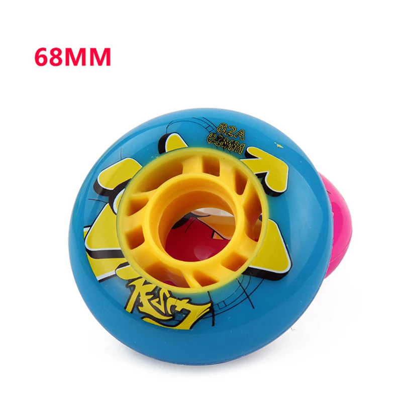 

free shipping roller skates wheel children 68 mm 82 A 68*24 mm