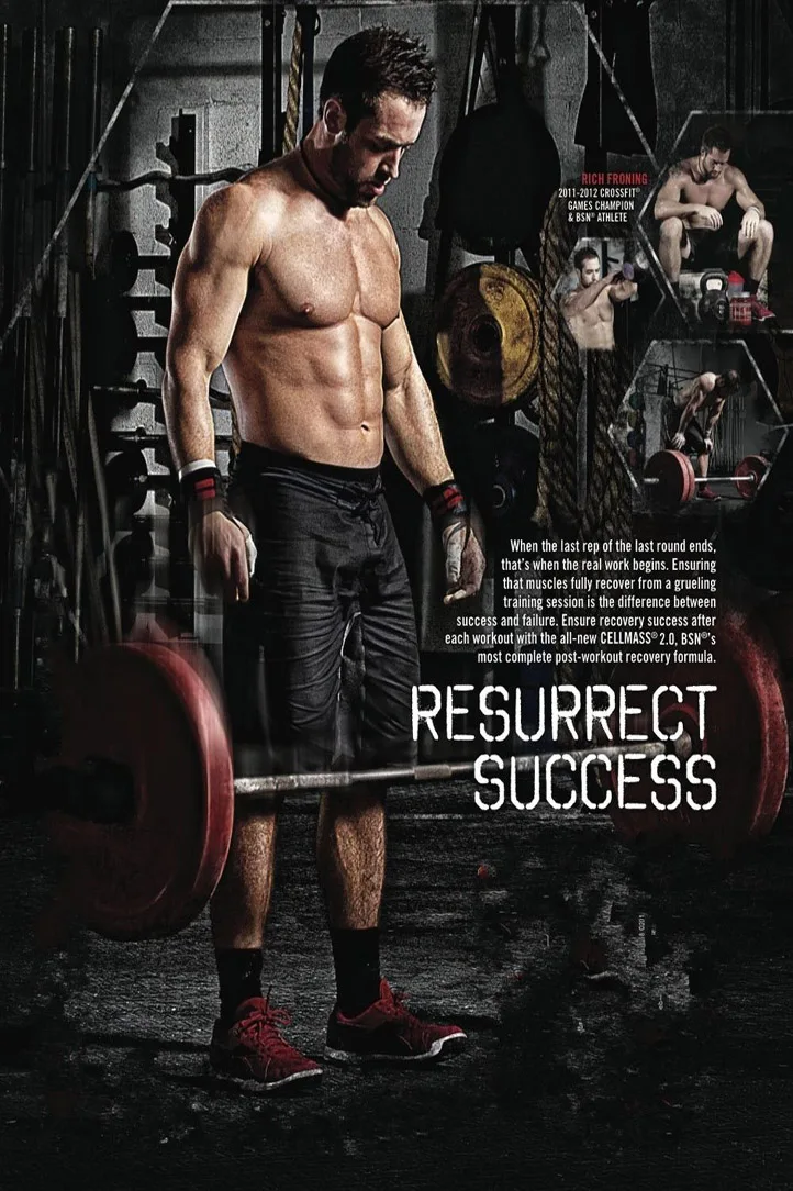 3348 Rich Froning Jr Crossfit Champion Wall Sticker Art