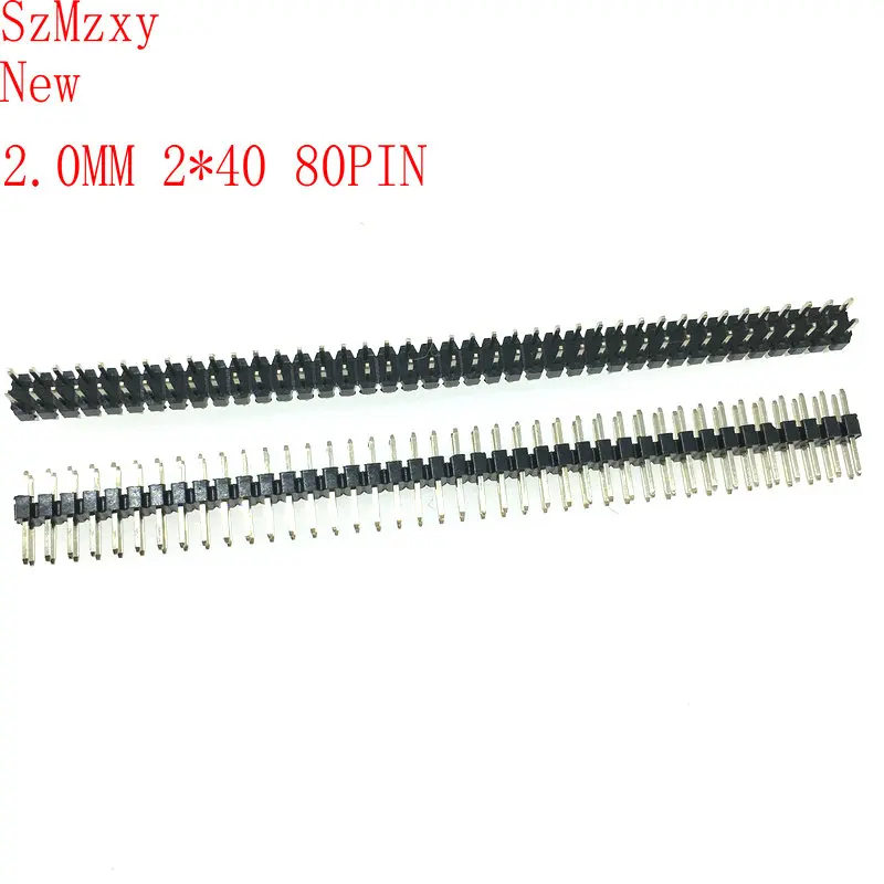 100PCS 2.0mm Double row into the male connector PCB 2*40pin 80pin | Обустройство дома