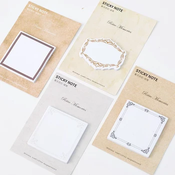 

Retro Memory Frame Memo Pad Creative N Time Note Deco Sticky Notes School Office Supplies 30 Sheets Notice Stickers