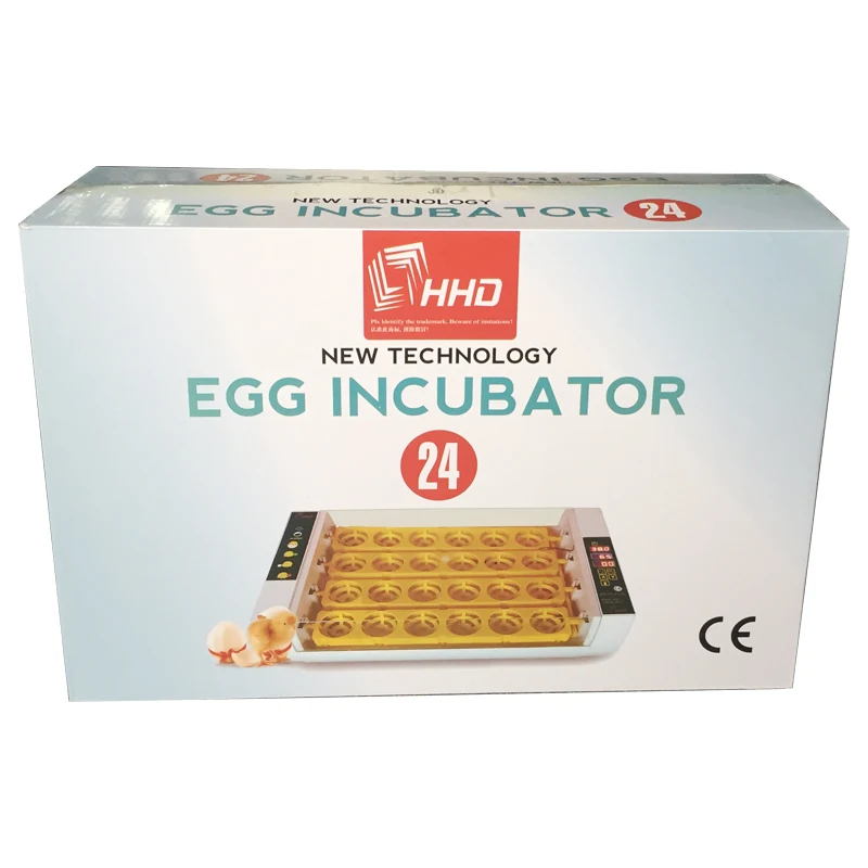 Adeeing 24-hole Double-fan Automatic Egg Incubator Temperature Control Hatcher for Hatching Chicken Duck Bird Quail Poultry Adeeing 24-hole Double-fan Automatic Egg Incubator Temperature Control Hatcher for Hatching Chicken Duck Bird Quail Poultry