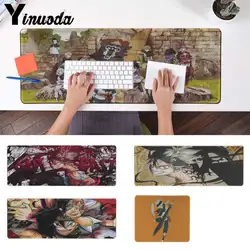 Yinuoda мой любимый черный клевер аниме уникальный настольный коврик игровой Мышь игровой коврик Мышь площадку компьютер коврики Тетрадь