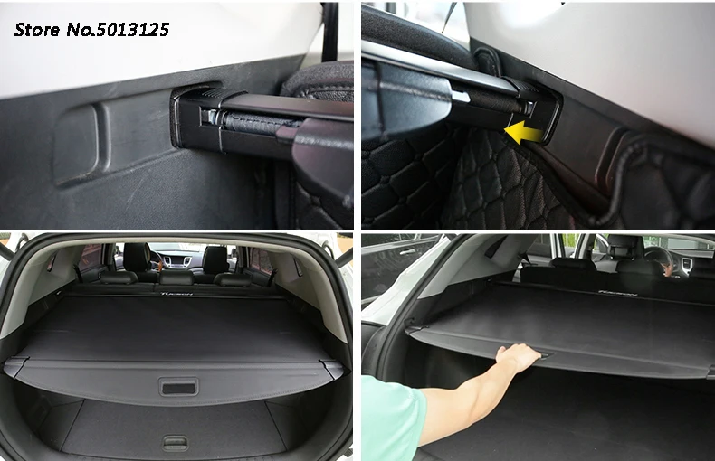 Car curtain trunk partition curtain partition Rear Racks Car styling accessories For KIA Sportage QL