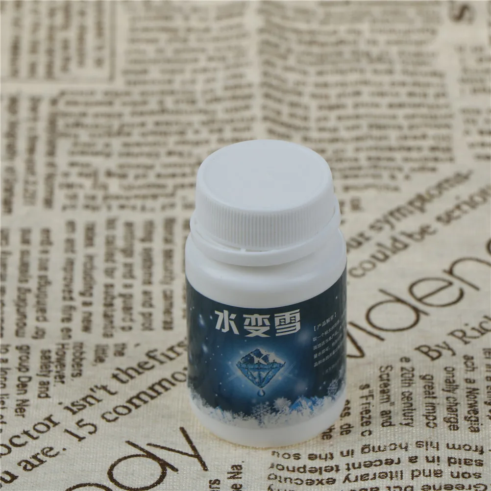 Может магия добавить воду сделать свой собственный Snow Powder искусственный Снеж. Порошок Рождественский подарок инструменты DIY искусственный Снежный порошок мгновенный искусственный снег