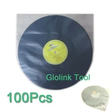 100 шт/партия LP грампластинка с длинным проигрывателем внутренний пластиковый пакет внутренние рукава для LP records 12"