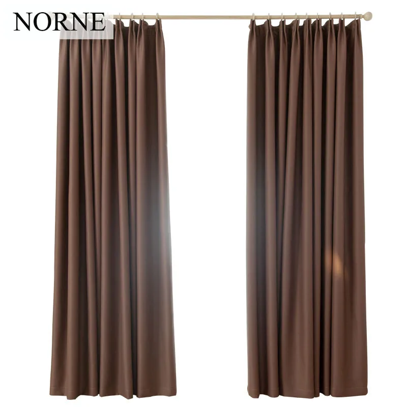 

Norne Room Darkening Thermal Insulated Blackout Curtains Noise Blocking Window Treatment drapes for Living Room,Shading Rate 95%