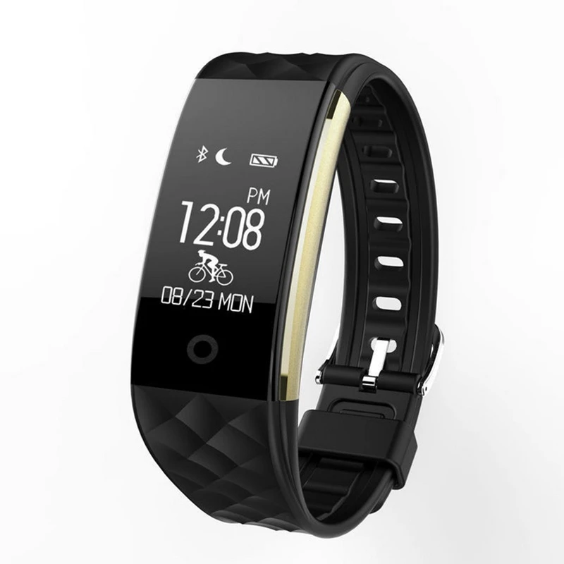 Bluetooth S2 смарт браслет монитор сердечного ритма IP67 Водонепроницаемый Smartband Смарт