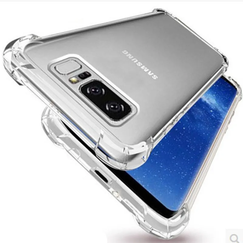 

Shockproof TPU Phone Case For Samsung S7 edge S8 S8 PLus S9 S9 plus S10 S10E S10 plus note 8 Note 9