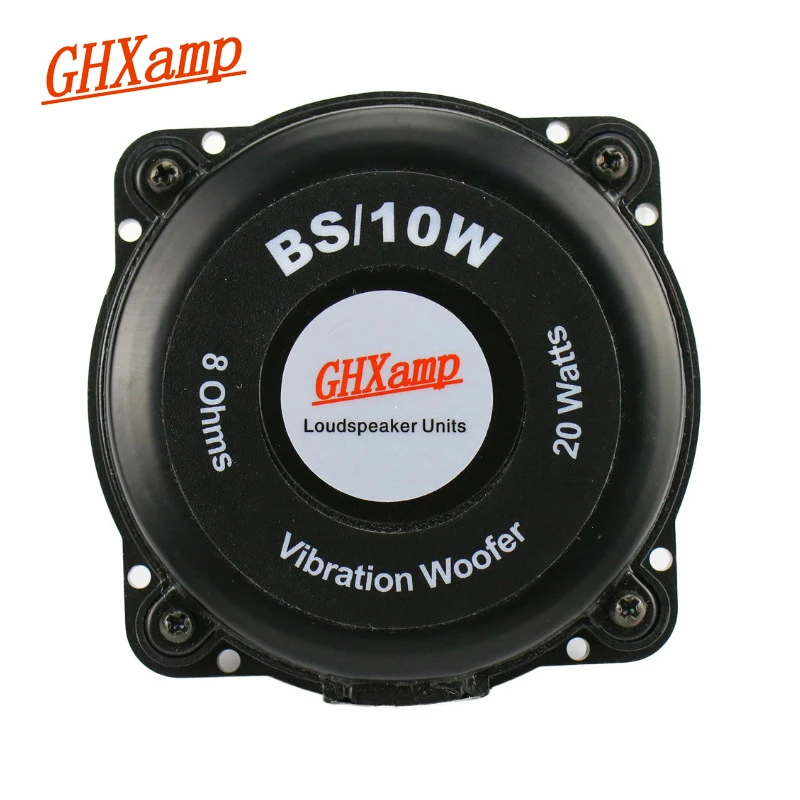 GHXAMP Vibration Speaker 92MM Low Frequency Music Vibrator 8ohm 10W For