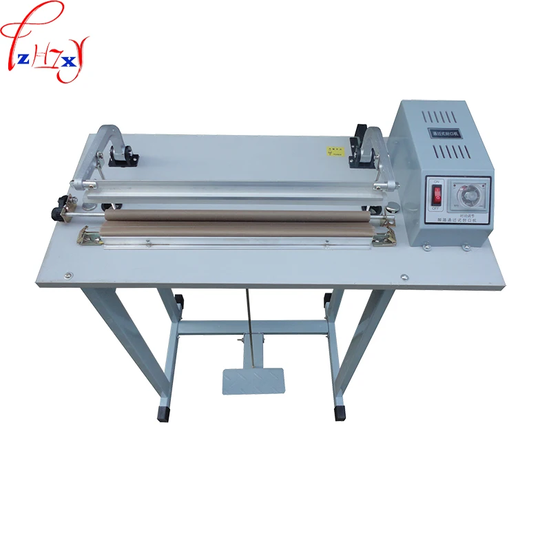 

Double electric hot wire foot pedal sealing machine SF-400 food plastic bags seal packaging machine 110/220V 500W 1PC