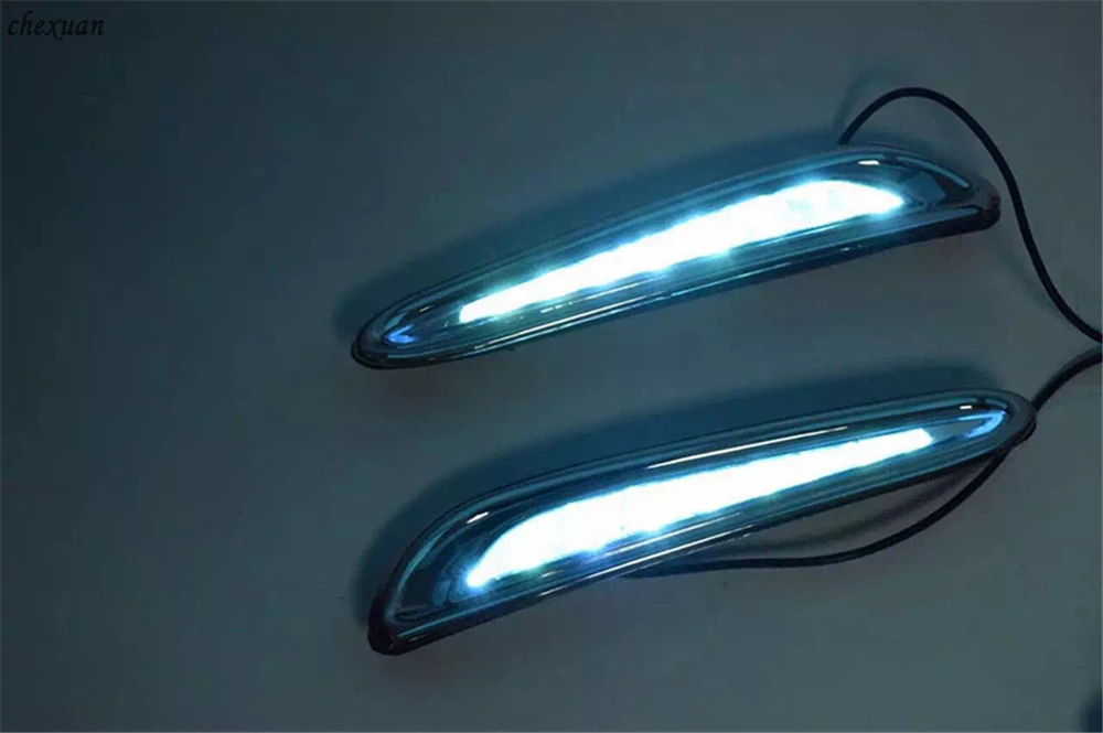 CSCSNL 1 комплект светодиодный DRL дневные ходовые огни противотуманная фара с сигналом поворота автомобильный Стайлинг для Mazda 3 2010 2011 202 2013
