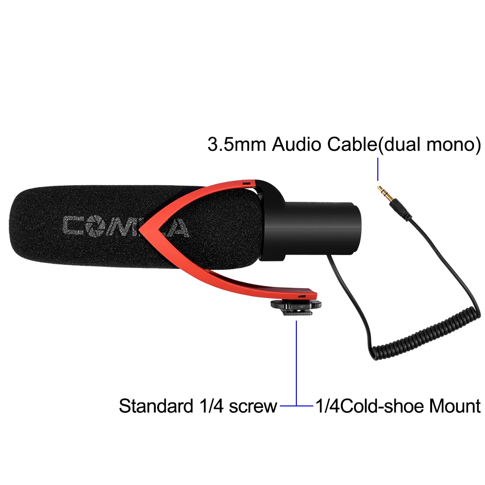 Comica CVM-V30 Shotgun On-Camera Microphone (6)