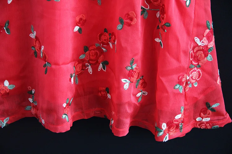 Crianças da Família de Mãe e Filha Vestido de Crianças Meninas da Mamã Primavera Vestido Combinando Bordado Chinês Mulheres Custom Made Cheongsam 12 crianças meninas da mamã mulheres custom made vestido cheongsam