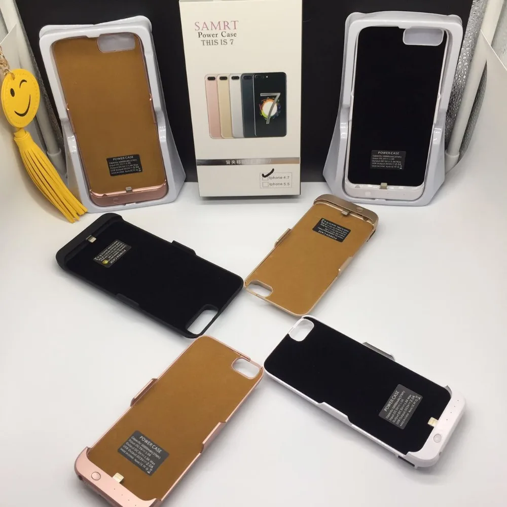 

Wireless High Quality 10000mAh Back Clip Battery Charger Power Bank For iPhone6s 7S 6 7plus Mobile Phone Holder Function Power