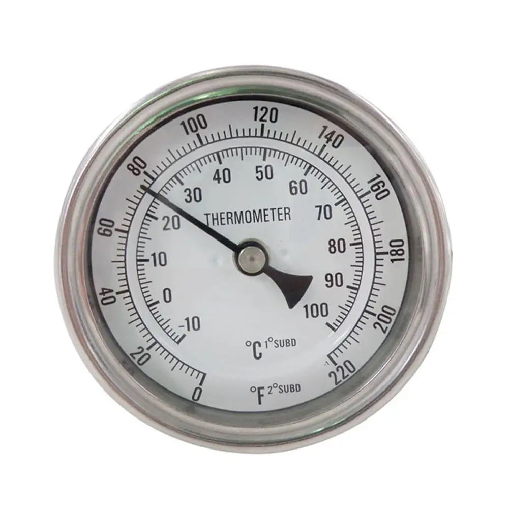 

Homebrew Kettle Beer Brewing Thermometer Homebrew Beer Bi-Metal Thermometer