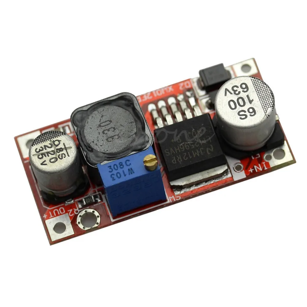 OOTDTY LM2596HV DC-DC конвертер 4,5-60 в Регулируемый понижающий модуль питания Buck