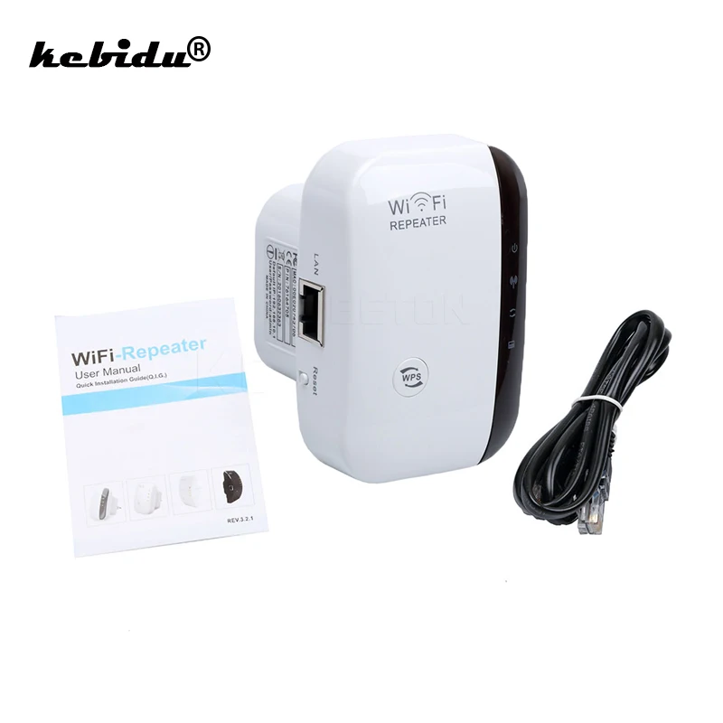 

300mbps Wireless-N Repeater WIFI Router 802.11N/B/G Signal Antennas Boosters Extend Amplifier Repeater US/EU Range Expander
