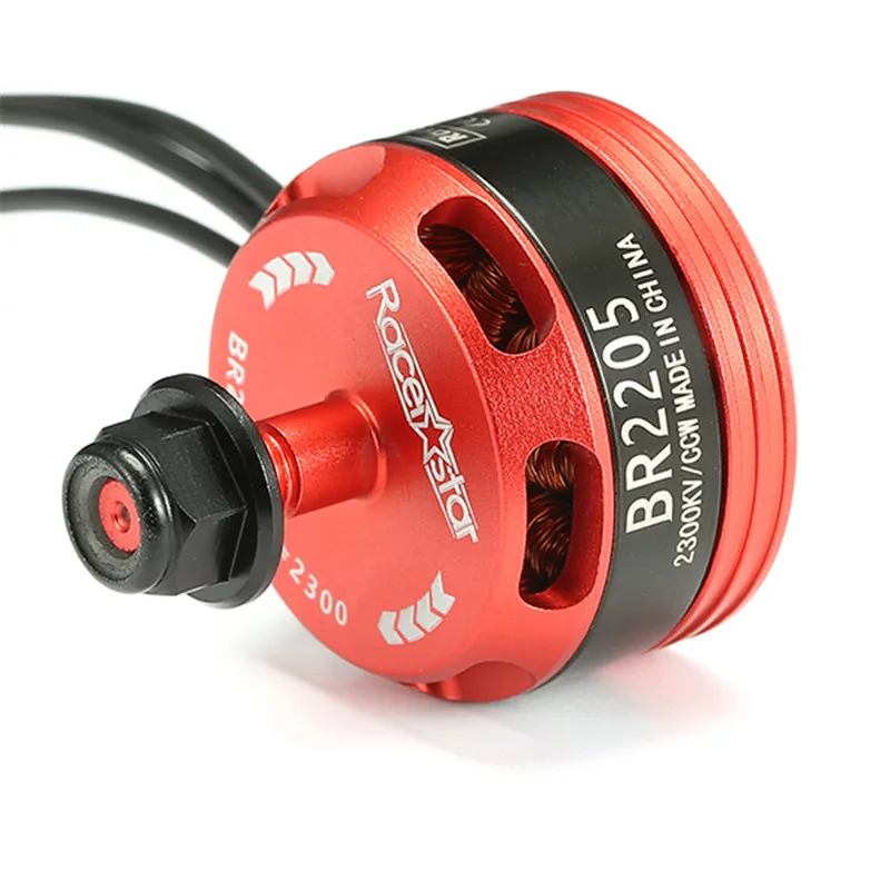 Горячее предложение 4 шт. racerstar 2205 br2205 2300kv 2-4 S бесщеточный Двигатель 2 CW и 2 против часовой стрелки для qav250 zmr250 260 rc гоночный Quadcopter Дрон