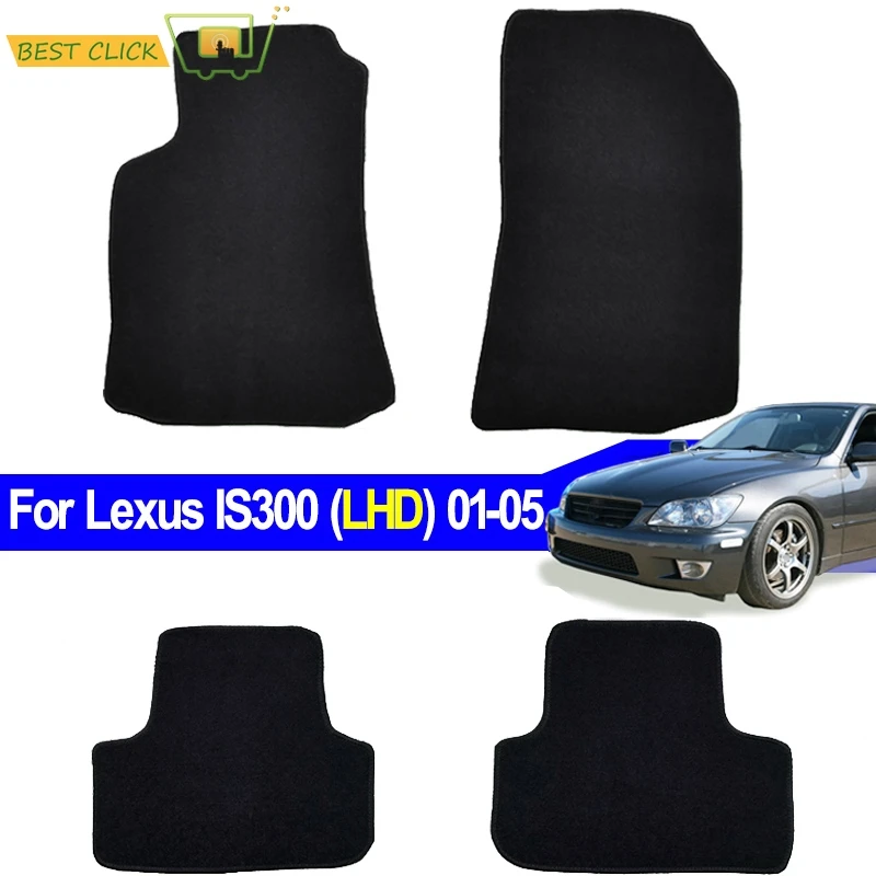 Custom Carpet Car Mats to fit Lexus IS 300 2001-2005