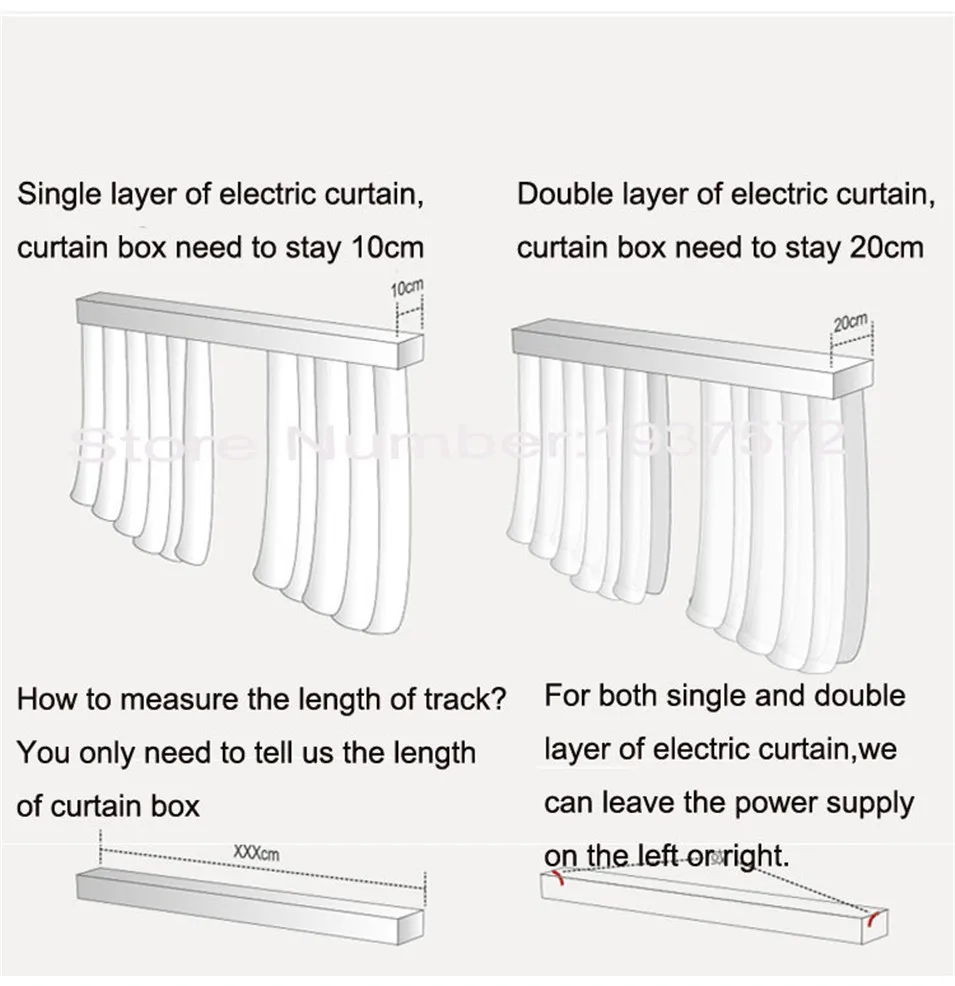 2016 New Dooya KT320E 45W Electric Curtain Motor Intelligent Home WIFI Control 220V50Hz IOSAndroid without Remote Control-5