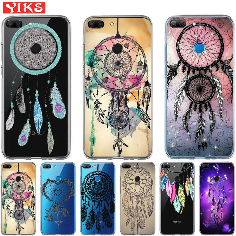 

For Huawei Honor 6A 6X 7 7X 7C 7A 8 9 10 Lite Case Dream Catcher Steele Silicone Cover Cases For Huawei Honor 10 Lite