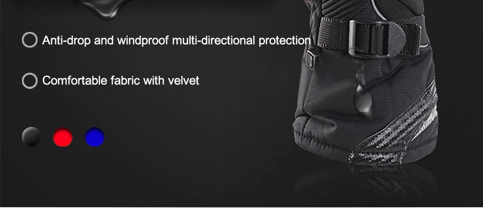 Foxcncar motorcycle gloves 100% Waterproof windproof Winter warm Guantes Moto Luvas Touch Screen Motosiklet Eldiveni Protective (8)