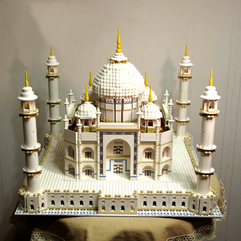 

LEPIN 17008 The taj mahal Model 6633pcs Educational Building Set Blocks Bricks Compatible with Legoing 10189 Toy Children Gifts