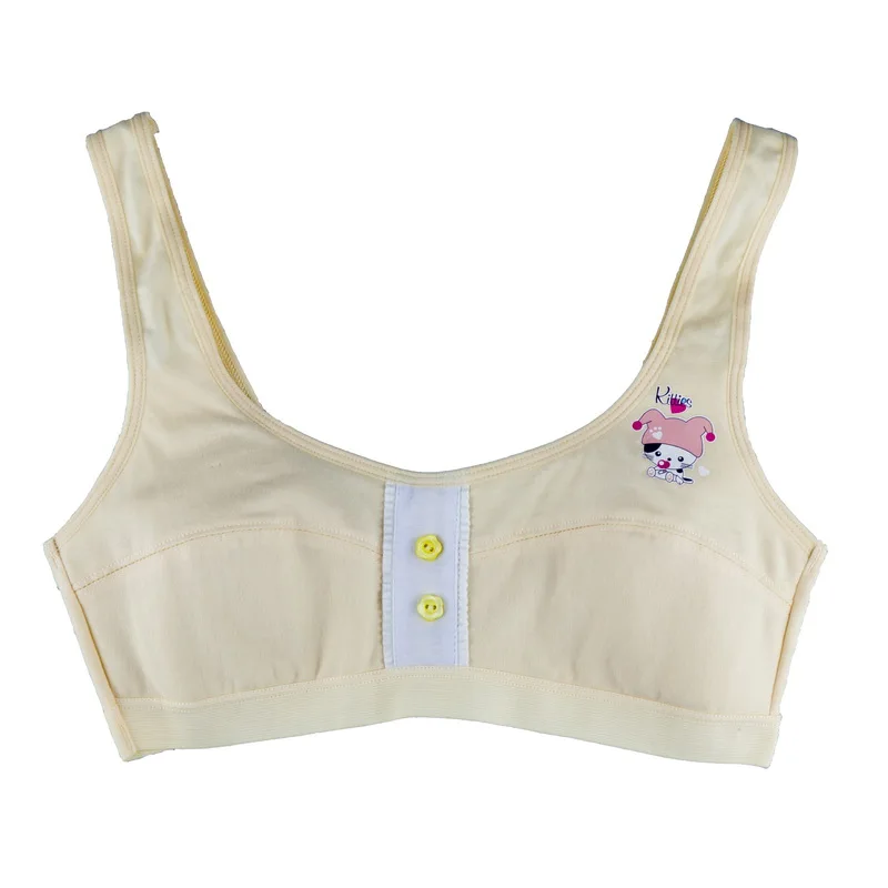 Sport Teenage Underwear Bra Cartoon Lingerie Kids Young Girls Training Bras Wireless Teenage Underwear Bra for Kids children bra
