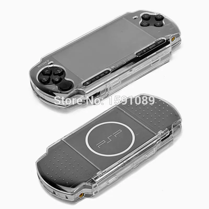 Прозрачный Кристальный защитный жесткий чехол для sony psp 2000 3000 Кристальный Чехол Коробка для psp контроллеров аксессуары для игр