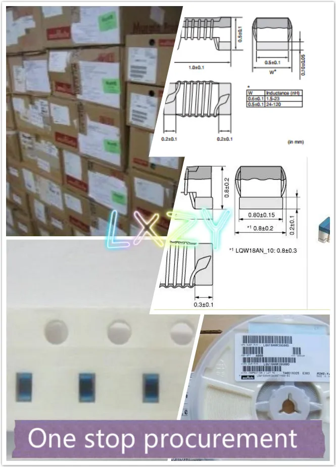 500 шт./лот LQW18ANR27G00D 270nH 2% 100 МГц 110mA 3.4ohm 30 100 МГц 960