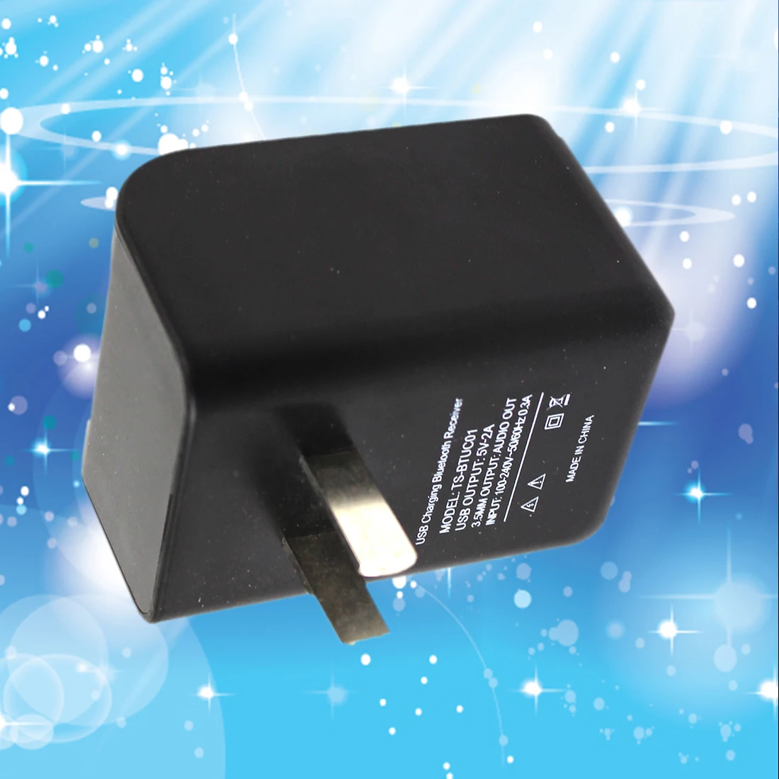 USB Mini bluetooth аудио Музыка приемник адаптер ЕС настенное зарядное устройство для путешествий автомобиля