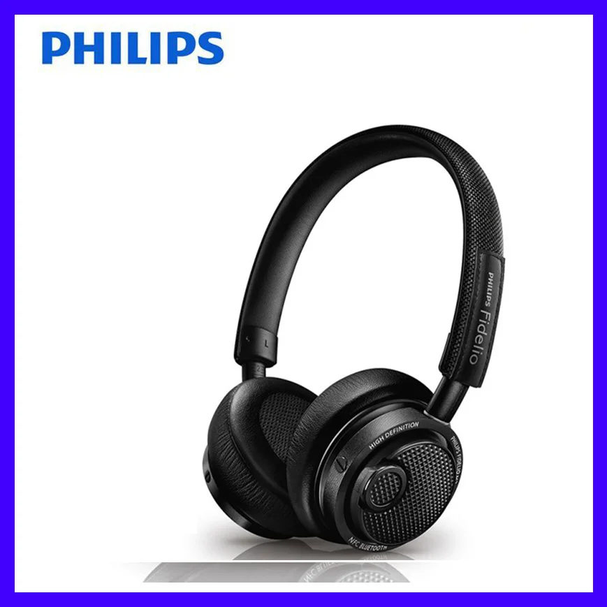Новый Philips Оригинал M2BT/00 Высокое разрешение Беспроводная bluetooth-гарнитура HIFI NFC