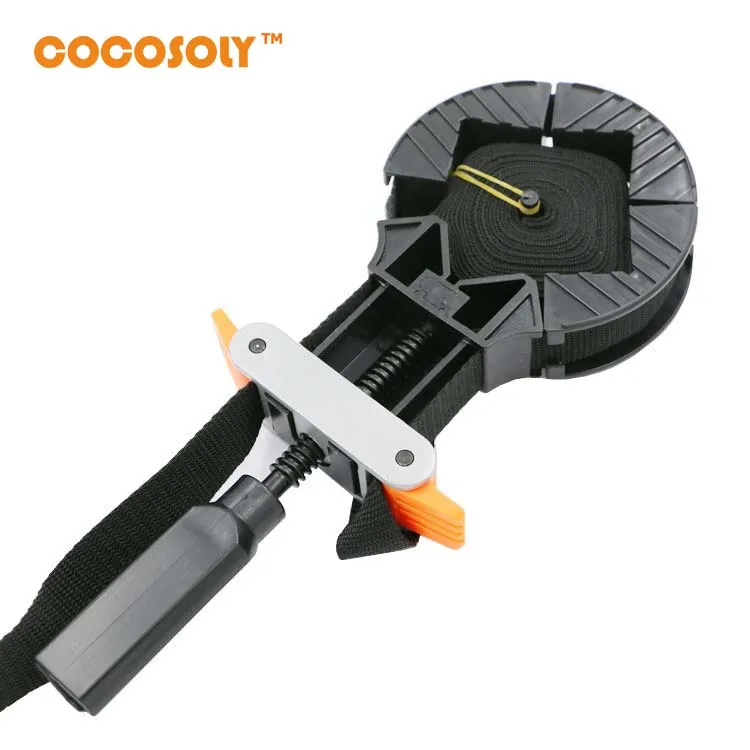 

Multifunction Belt Clamp Woodworking Quick Adjustable Band Clamp Polygonal clip 90 Degrees Hand Tools