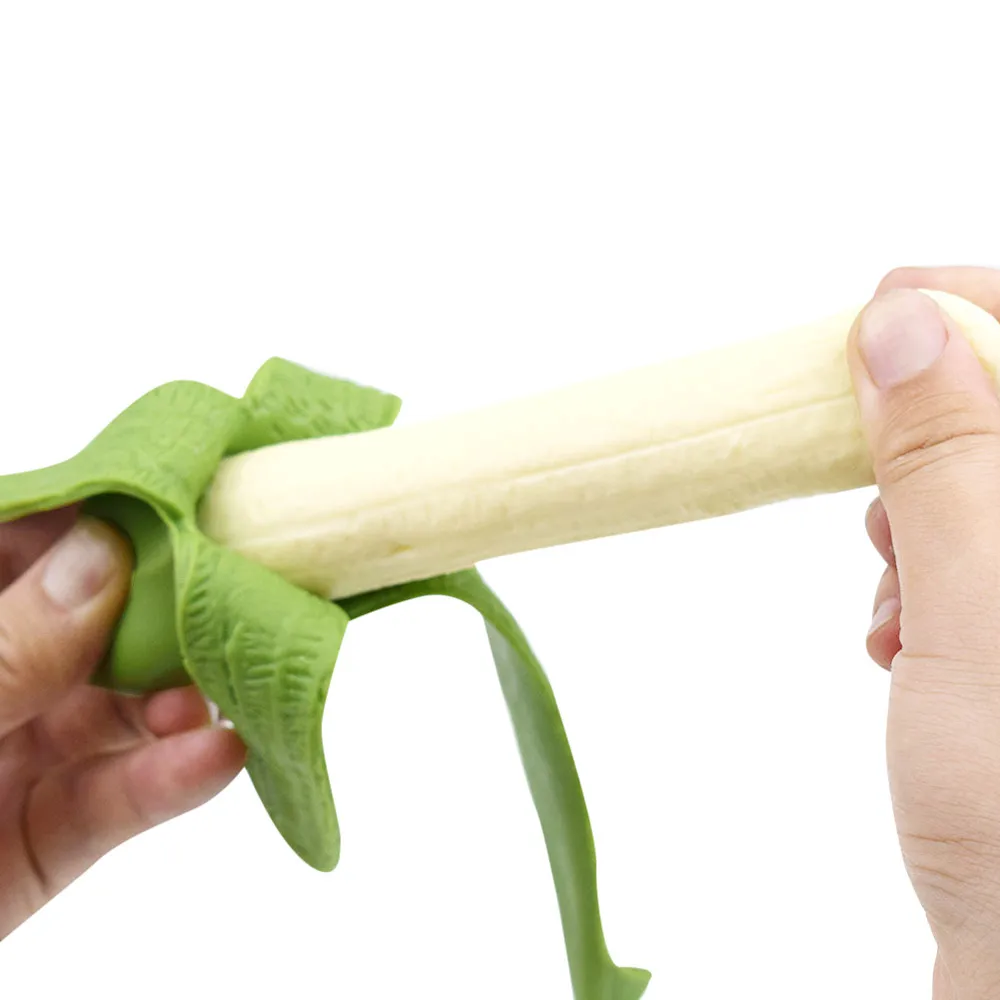 Моделирование Jumbo банановый Squishy мягкие Исцеление весело каваи игрушка для снятия стресса в игрушки для детей, подарки на день рождения, Прямая поставка