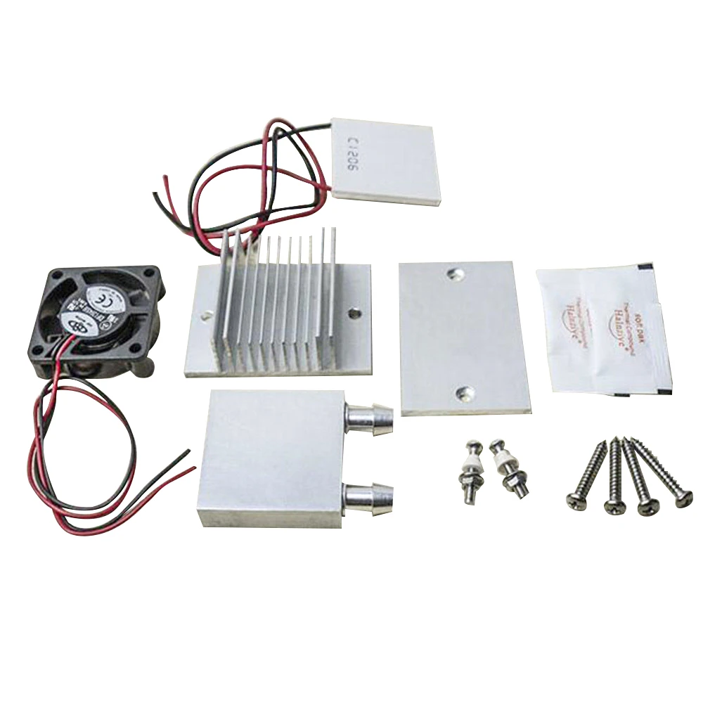 HHO DIY Kit TEC1-12706 термоэлектрический модуль Пельтье кулер системы охлаждения 60 Вт