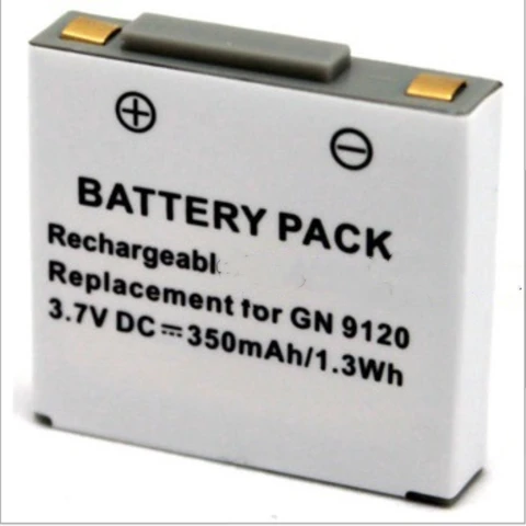 Bateria para Jabra Fone de Ouvido Lote Cp-gn9120 Ttvxo 350 Mah Bateria 26-02180 3 Pçs – Gn9120