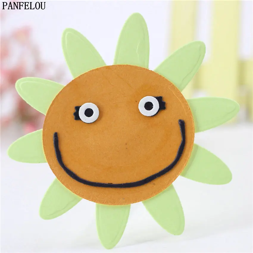 

PANFELOU Metal craft sun flower puzzle paper die cutting dies for Scrapbooking/DIY Christmas wedding Easter cards